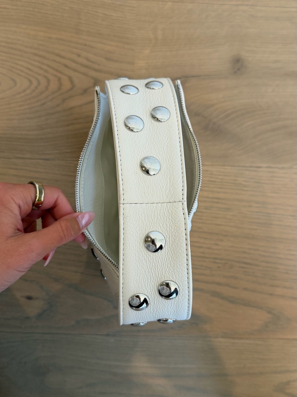 Khaite Elena Small Leather Studded Bag - Like New - Picture 5 of 11